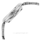 ELLE ELL21041 Laddies Silver Black Dial Black Stainless Steel Strap